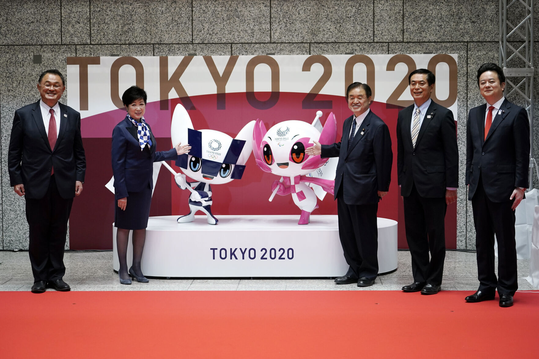 APTOPIX Olympics Tokyo 100 Days